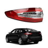 Driver Side Tail Light Assembly Compatible with 2013-2016 Ford Fusion S SE Left Rear Tail lamp Replace# DS7Z-13405-H (4 pins)